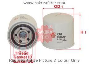 Фильтр масляный Sakura C1016