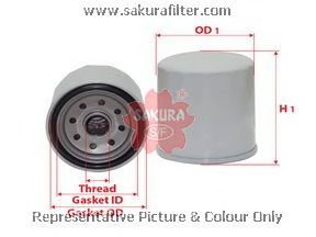Фильтр масляный Sakura C1119