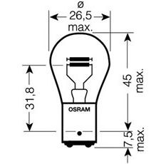 Лампа Osram 7528
