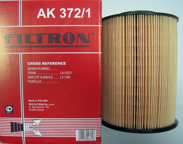 Фильтр воздушный Filtron AK3721