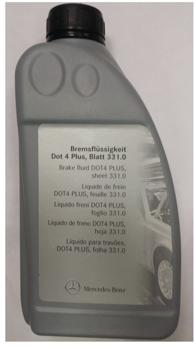 Жидкость тормозная Mercedes-Benz A000989080713