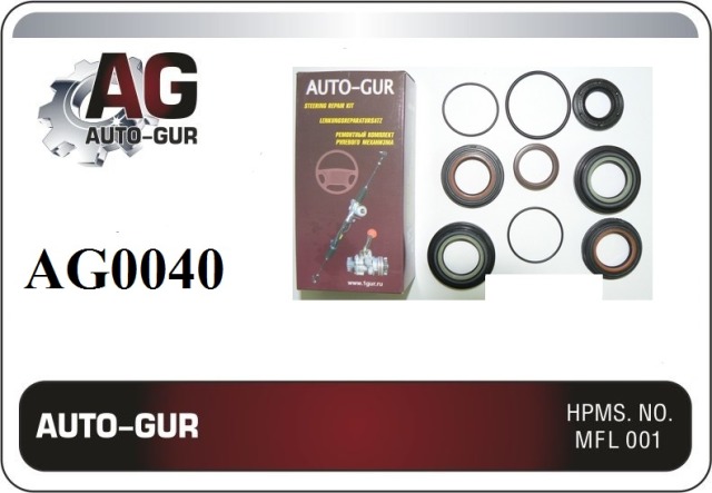 Ремкомплект рулевой рейки Auto-GUR AG0040