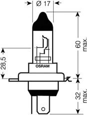 Лампа Osram 64193SV2HCB