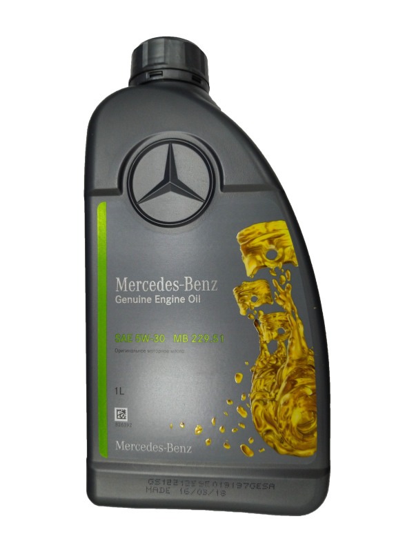 Масло моторное Mercedes-Benz A000989760211BLER