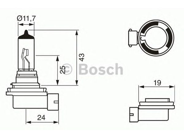 Лампа Bosch 1987302084
