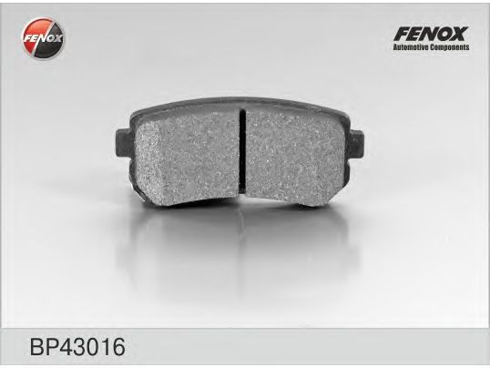 Колодки тормозные (дисковые) Fenox BP43016