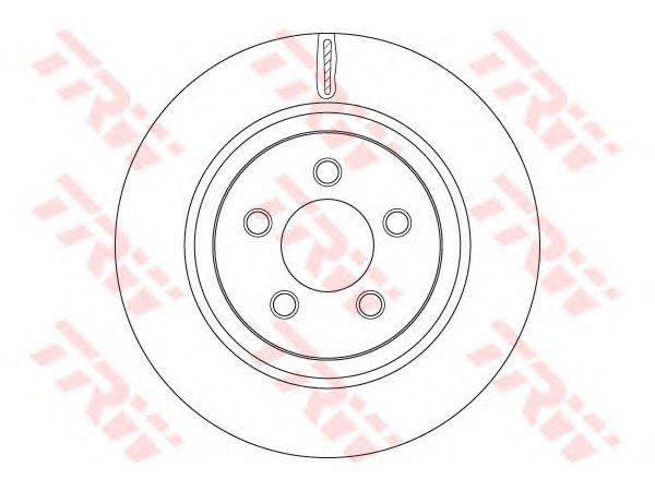 Диск тормозной TRW DF6263