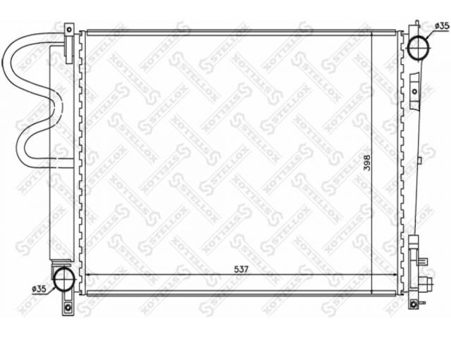 Радиатор основной Stellox 1025622SX