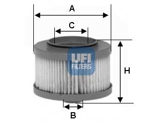 Фильтр топливный Ufi 2601300