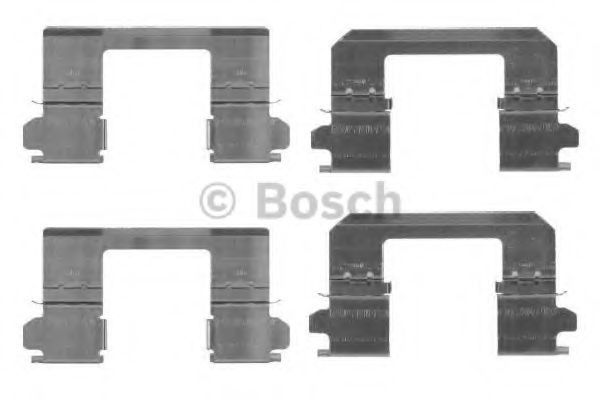 Пластина колодок Bosch 1987474461