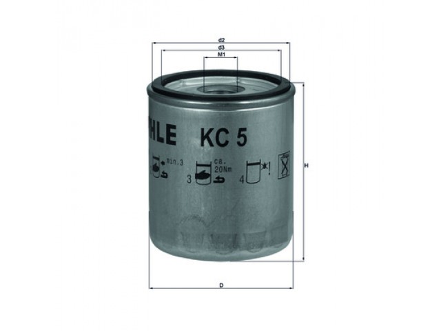 Фильтр топливный Knecht KC5