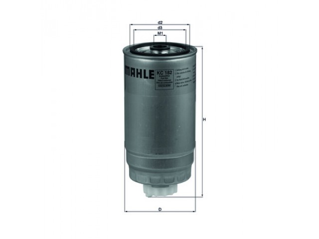 Фильтр топливный Mahle KC182