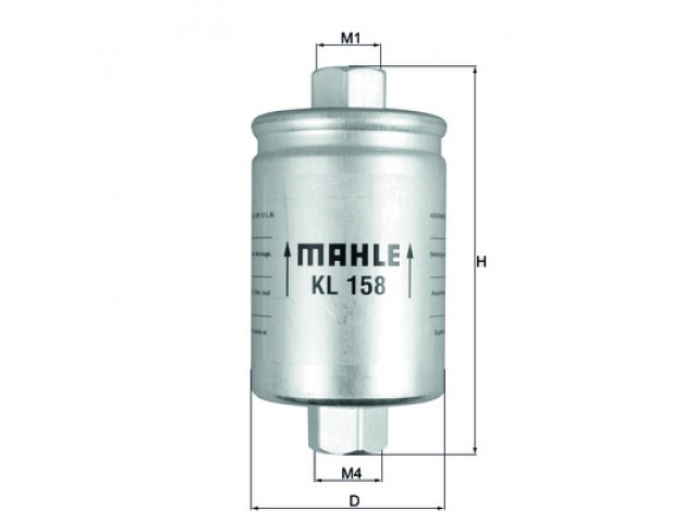 Фильтр топливный Mahle KL158