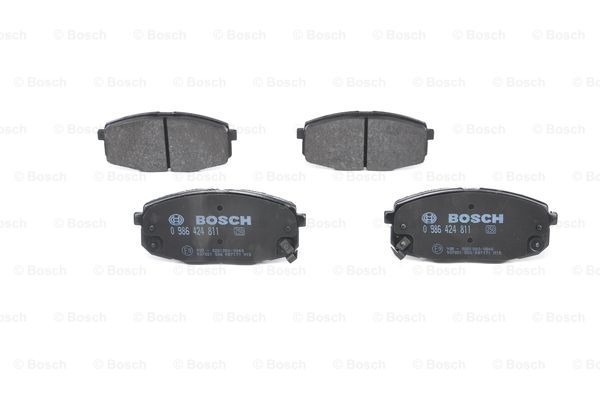 Колодки тормозные (дисковые) Bosch 0986424811