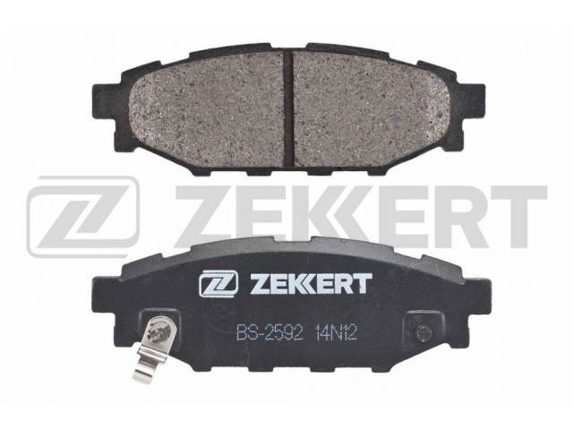 Колодки тормозные (дисковые) Zekkert BS2592