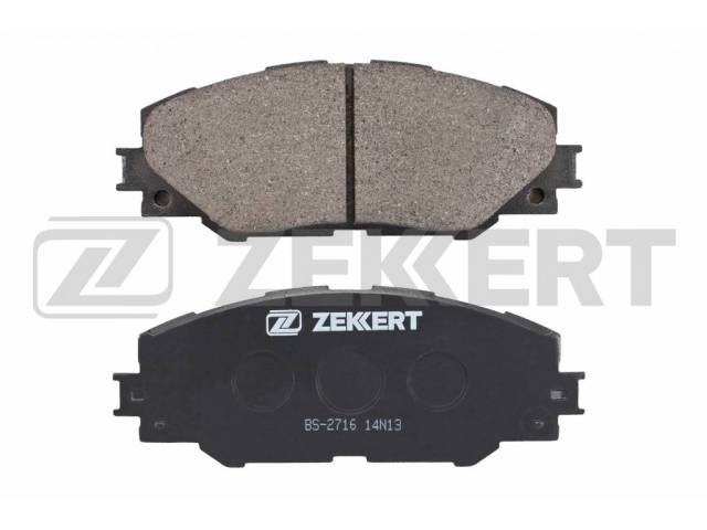 Колодки тормозные (дисковые) Zekkert BS2716