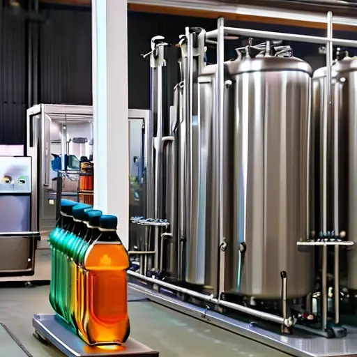 Открытие цеха по выпуску сладкой газированной воды: установки смешивания сиропа и розлива